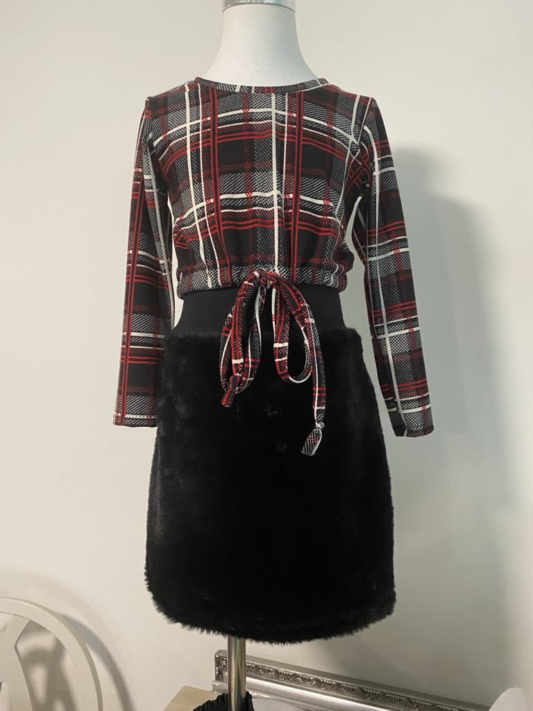 Vanessa Fur Skirt