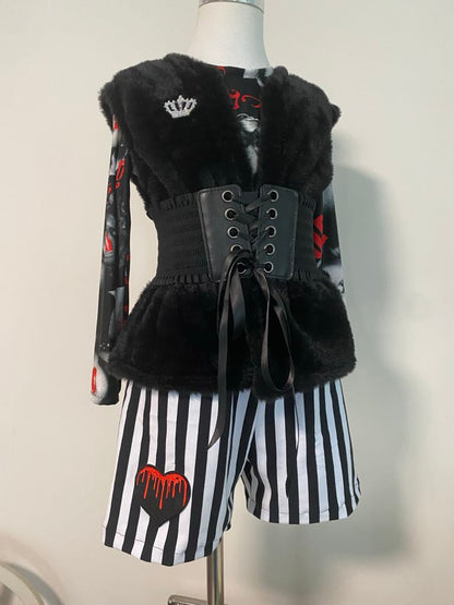 Dorota Stripe Shorts
